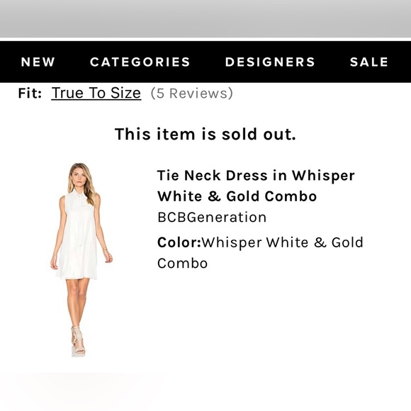 BCBG Shift Dress 🤍 - Picture 15 of 16